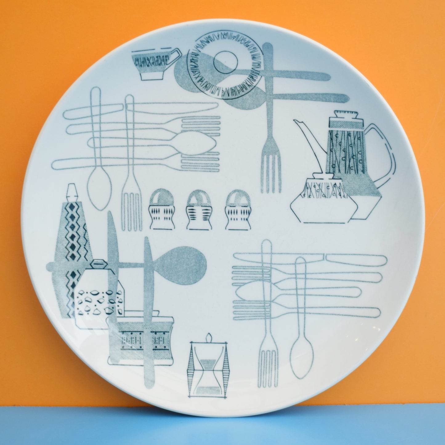 Vintage 1960s Kitsch Barker Bros Plates - Fiesta x6 by Vintage