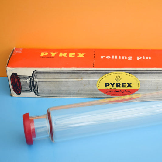 Vintage 1960s Pyrex rolling Pin - Boxed