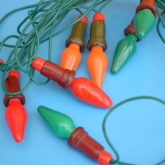Vintage 1950s Christmas Lights- Classic