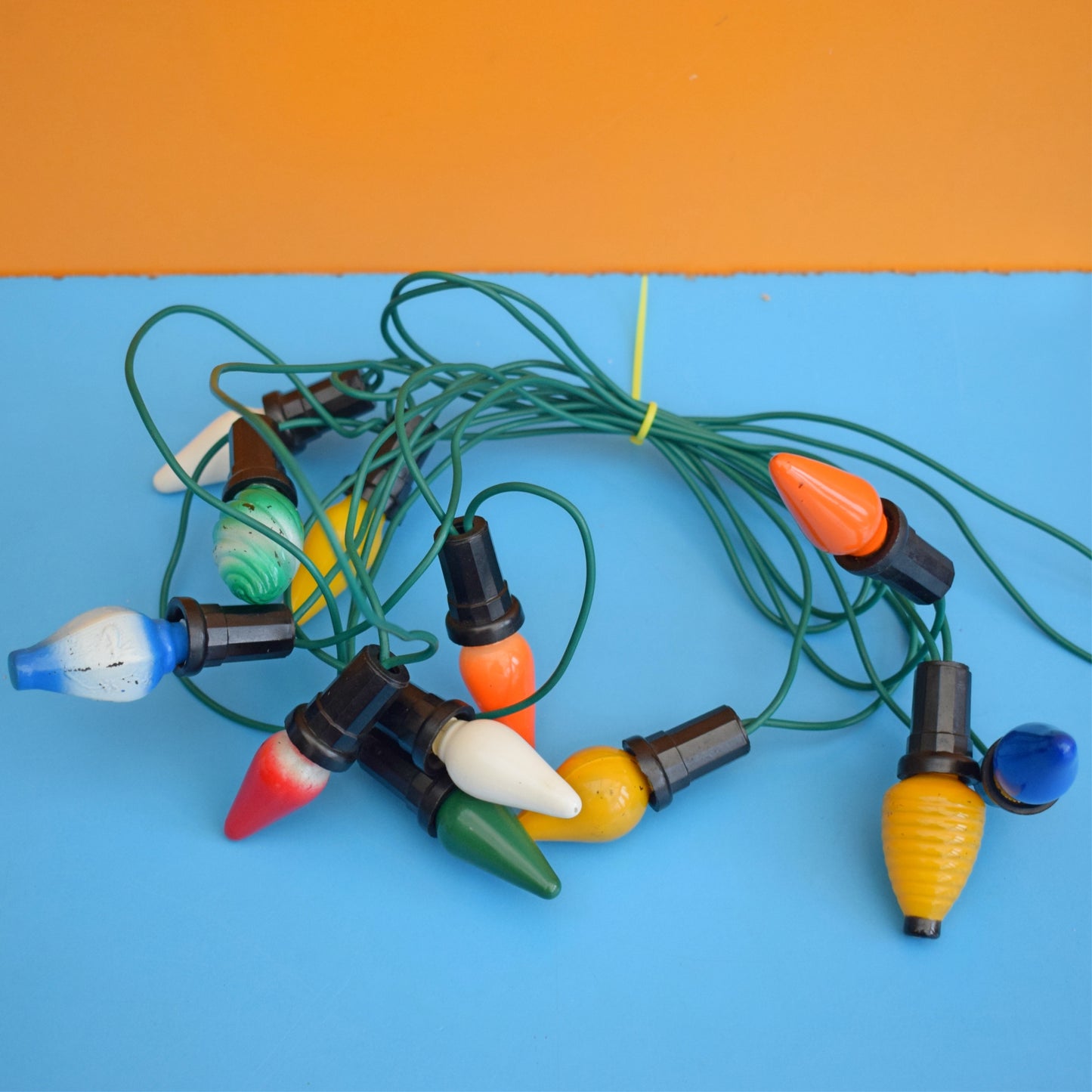 Vintage 1950s Christmas Lights- Classic Mix