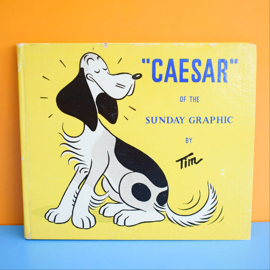 Vintage 1960s Caesar Dog Book - Lovely Illustrations by Pineapple Retro