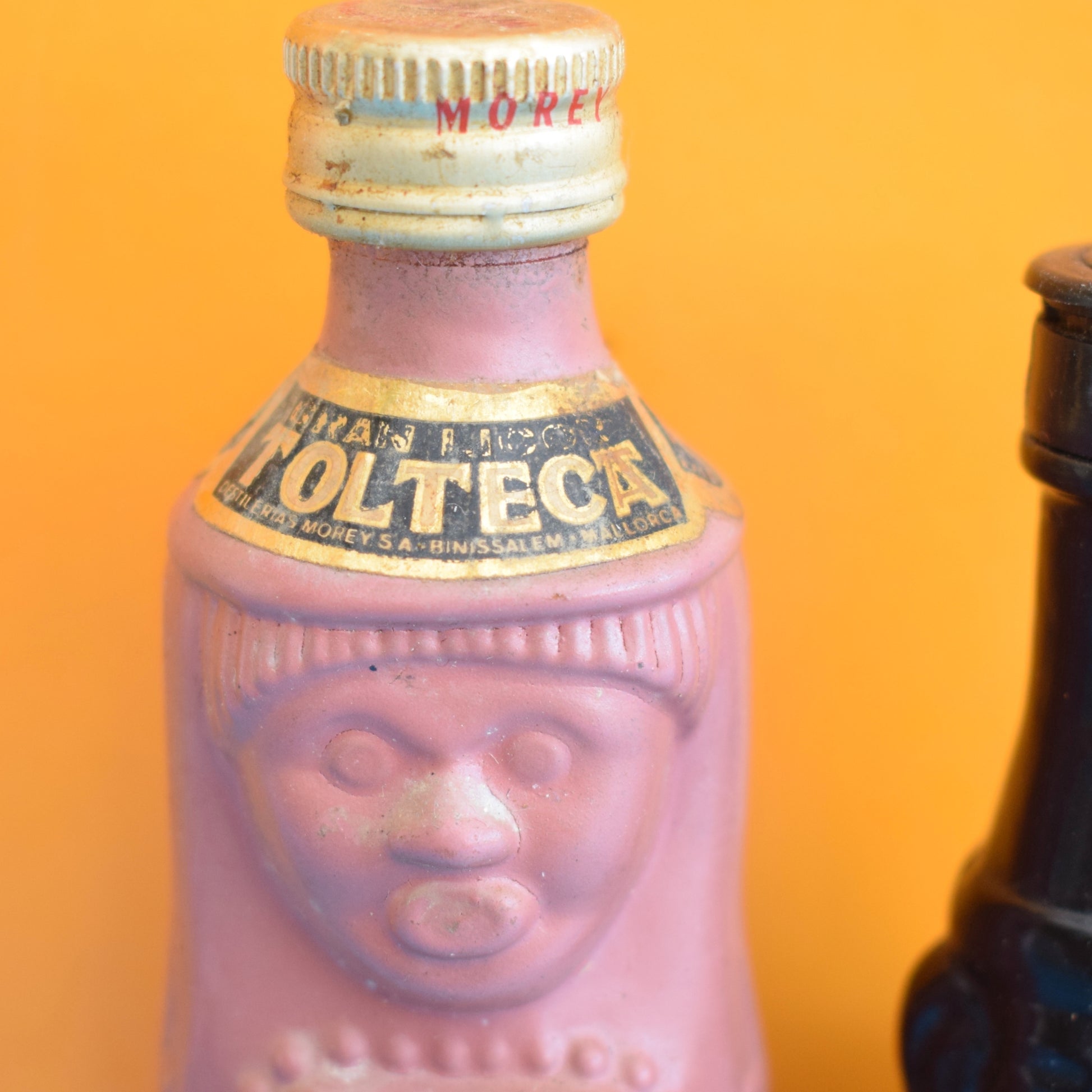 Vintage 1960s Tiki Bottle Miniatures - Display by Pineapple Retro