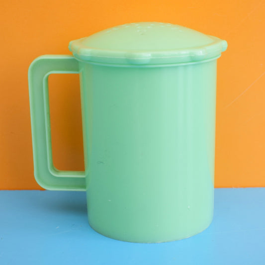 Vintage 1960s Plastic - Sugar/ Flour Sifter - Jade Green