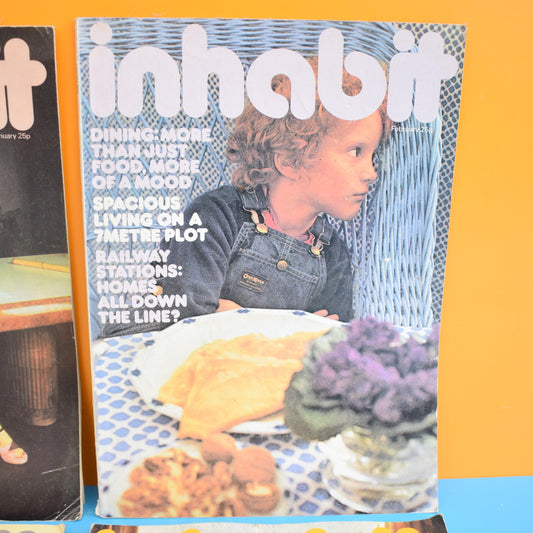 Vintage 1970s Inhabit Magazine - 1974 by Pineapple Retro