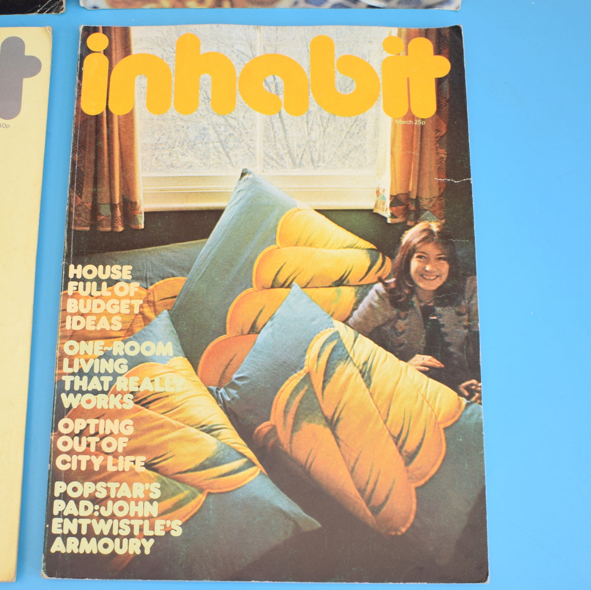 Vintage 1970s Inhabit Magazine  - 1974