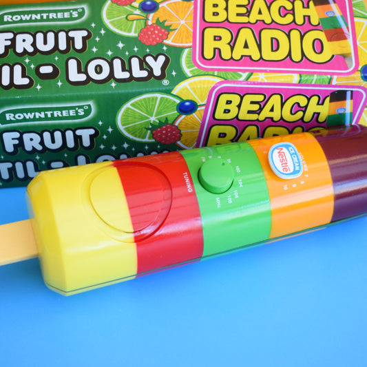 Vintage 1990s Rowntrees Lolly Radio - Promotional by Pineapple Retro