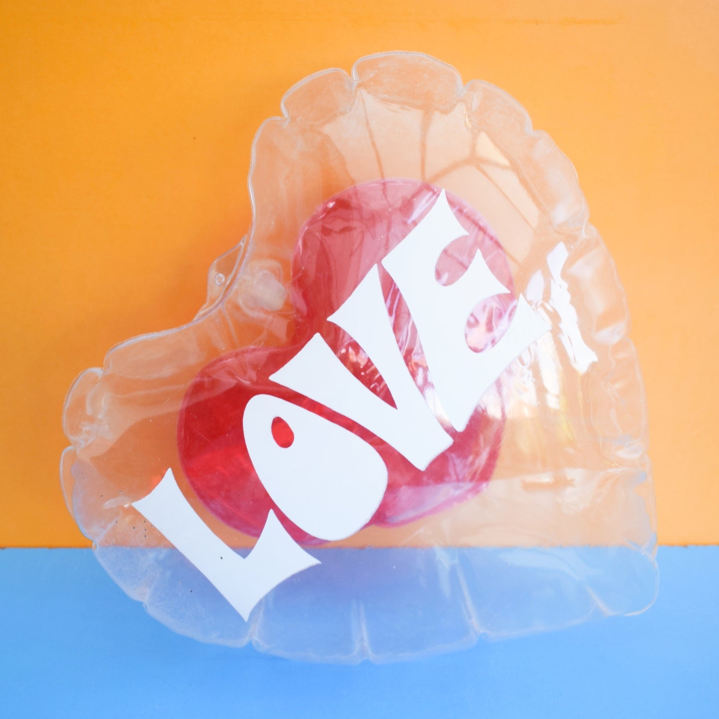 Vintage 1990s Inflatable Pillow - Dreamland Margate