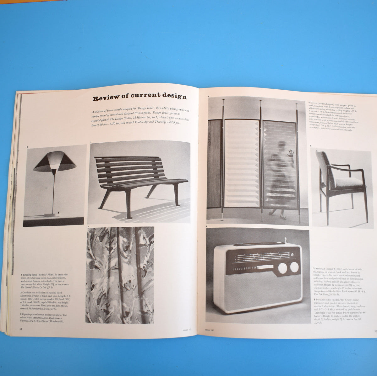 Vintage 1960s Design Council Industrial Magazine - Oct 1960