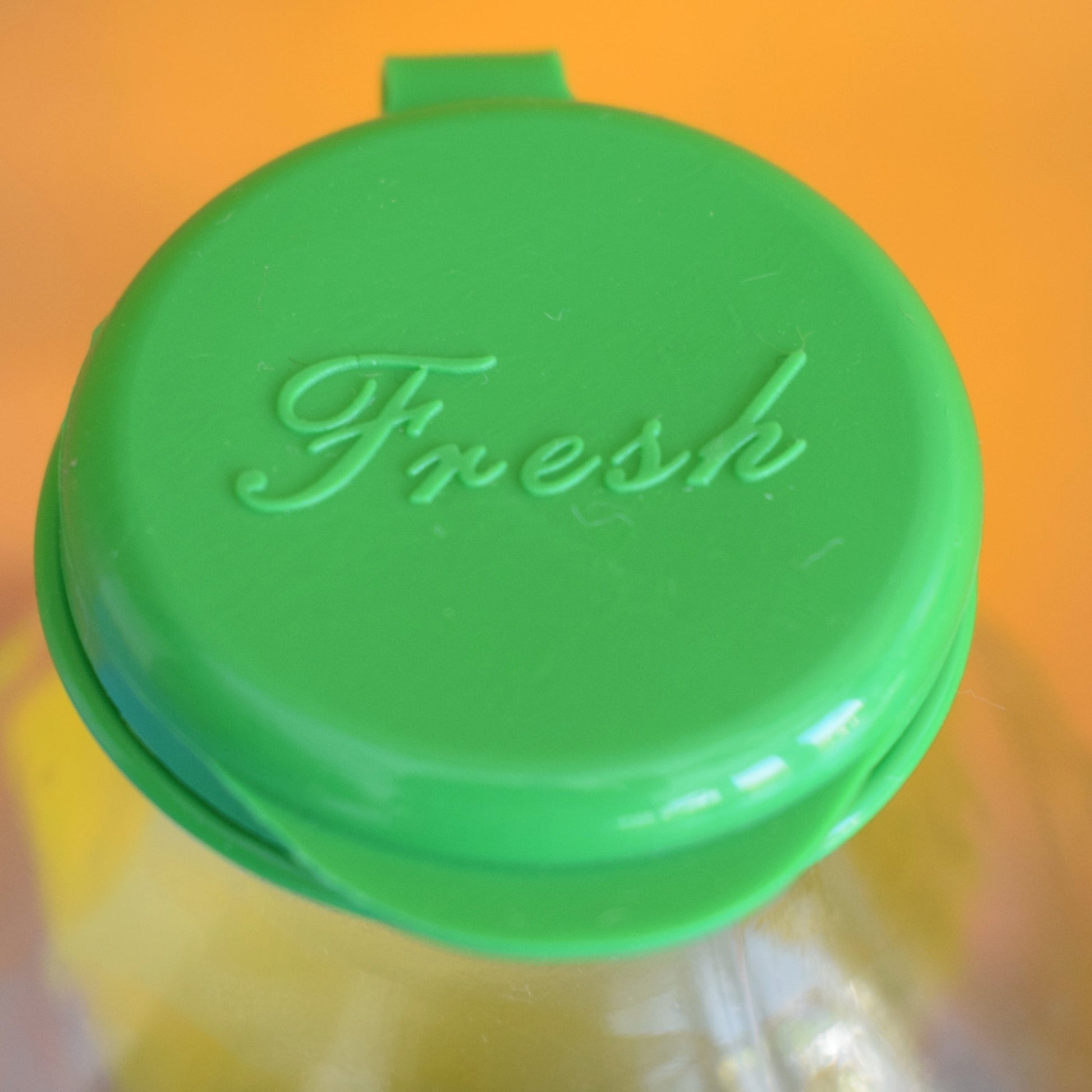 Vintage 1980s Glass Milk Bottles - Knorr - Reusable by Pineapple Retro