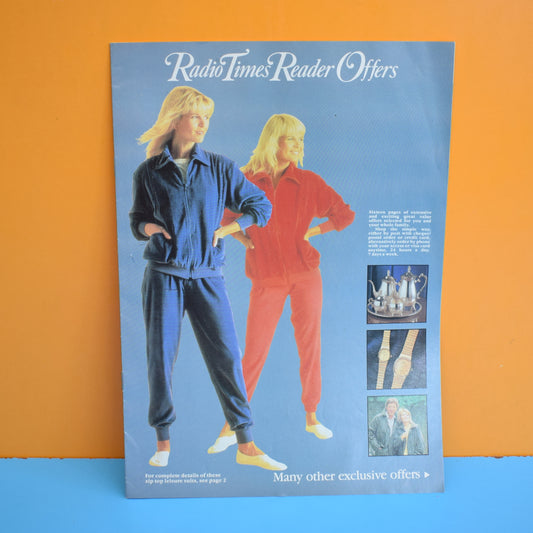 Vintage 1980/ 90s Radio Times Catalogue by Pineapple Retro