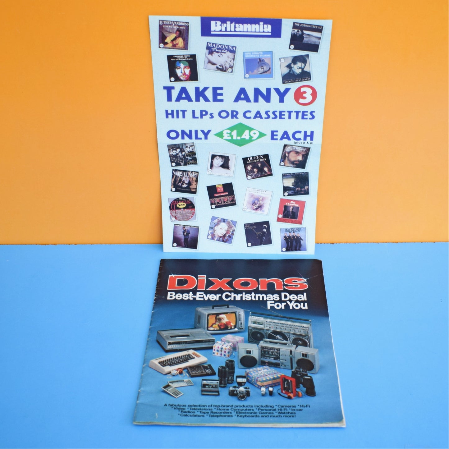 Vintage 1980s Dixons / Britannia Music Catalogue
