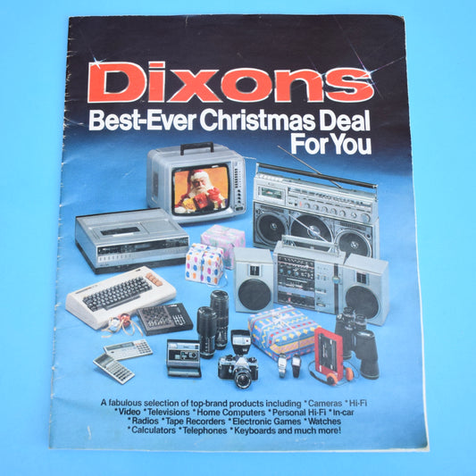 Vintage 1980s Dixons / Britannia Music Catalogue by Pineapple Retro