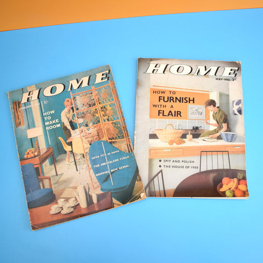 Vintage 1960s Home Magazines - 1961 by Pineapple Retro