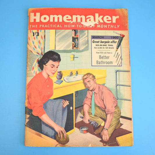 Vintage 1960s Homemaker Magazine - March 1960 by Pineapple Retro