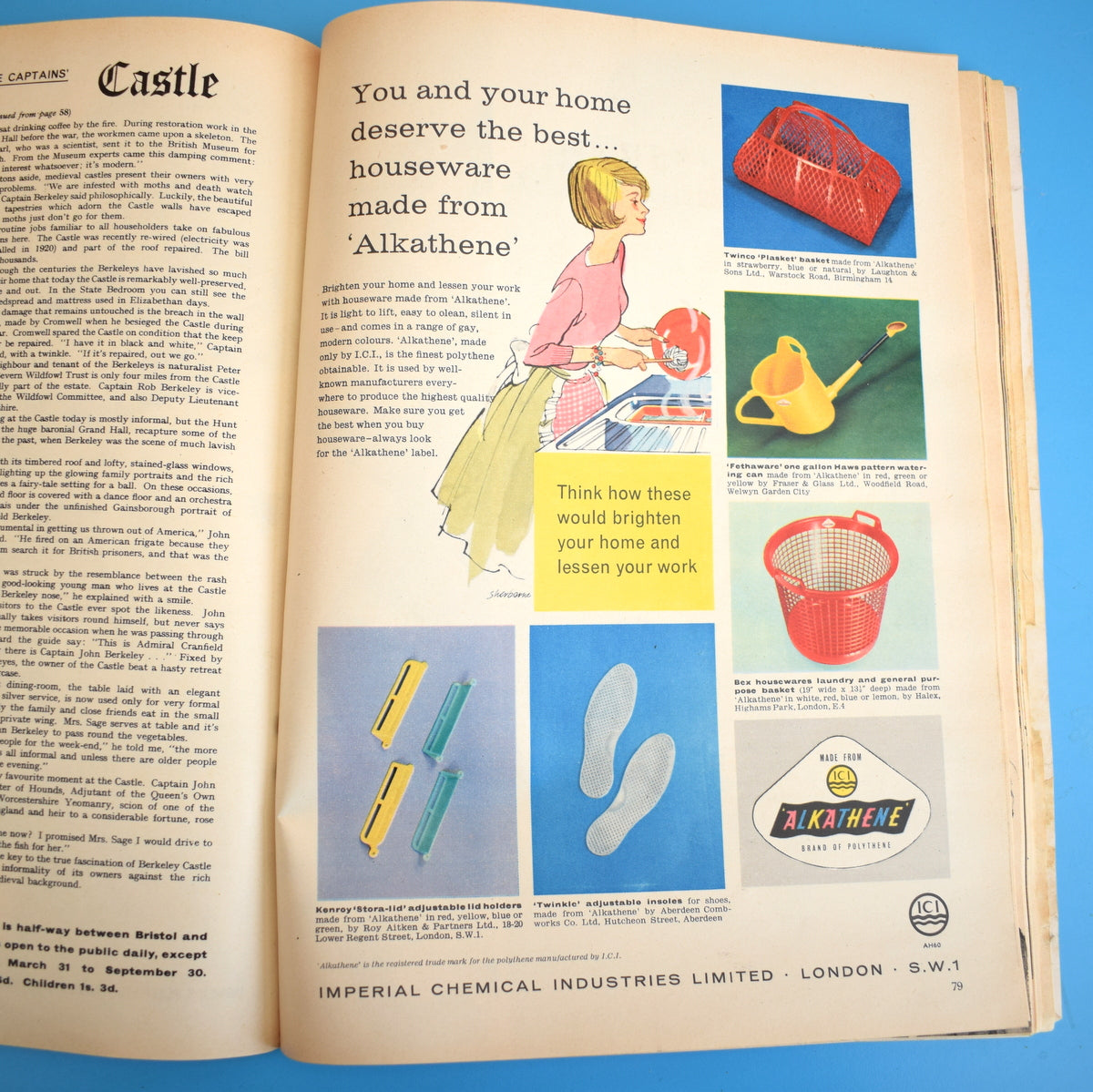 Vintage 1960s Homemaker Magazine - March 1960