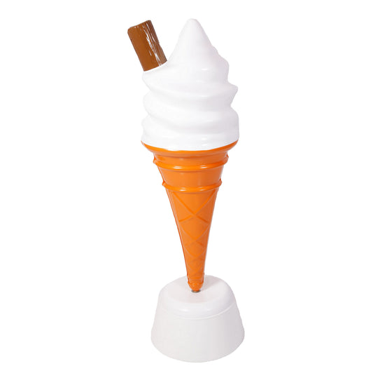Retro, Kitsch Giant Plastic Ice Cream Cone - Mr Whippy Style