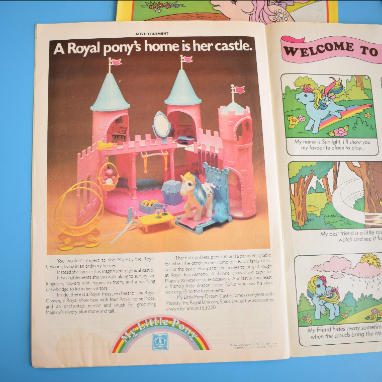 Vintage 1980s My Little Pony Magazines x35 by Pineapple Retro
