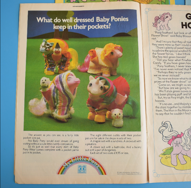 Vintage 1980s My Little Pony Magazines x35 by Pineapple Retro