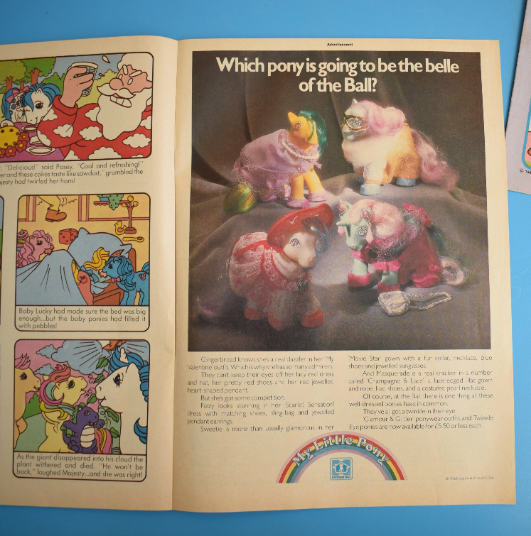 Vintage 1980s My Little Pony Magazines x35 by Pineapple Retro