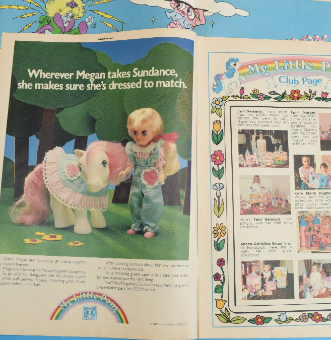 Vintage 1980s My Little Pony Magazines x35 by Pineapple Retro