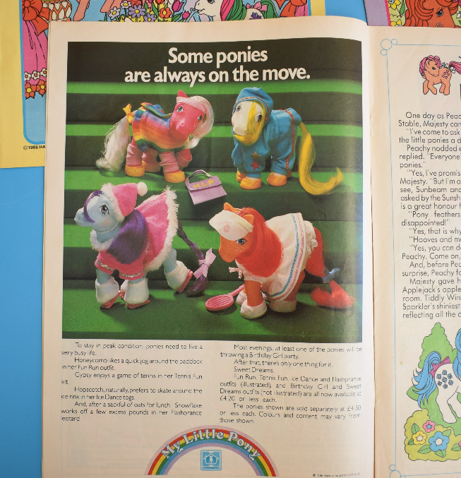 Vintage 1980s My Little Pony Magazines x35 by Pineapple Retro