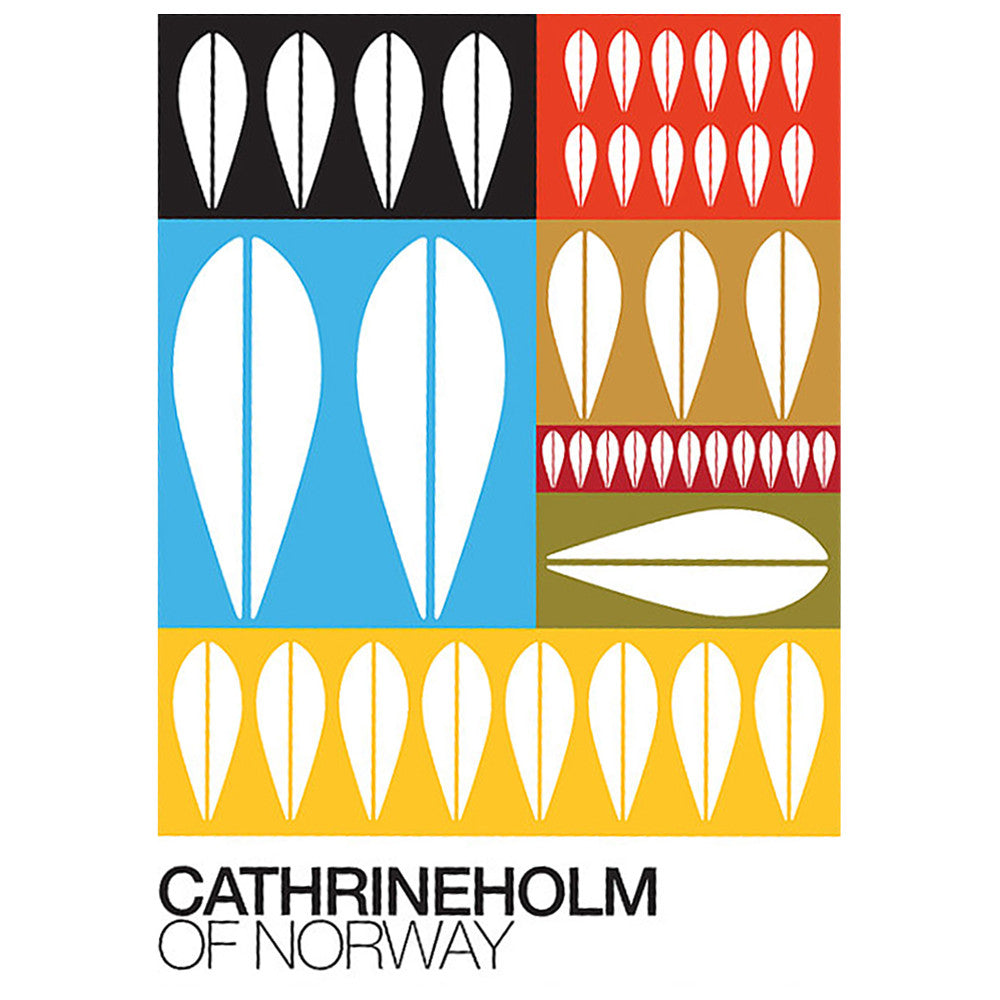 Retro A3 Graphic Print - 'Cathrineholm of Norway' Design by ReStyle